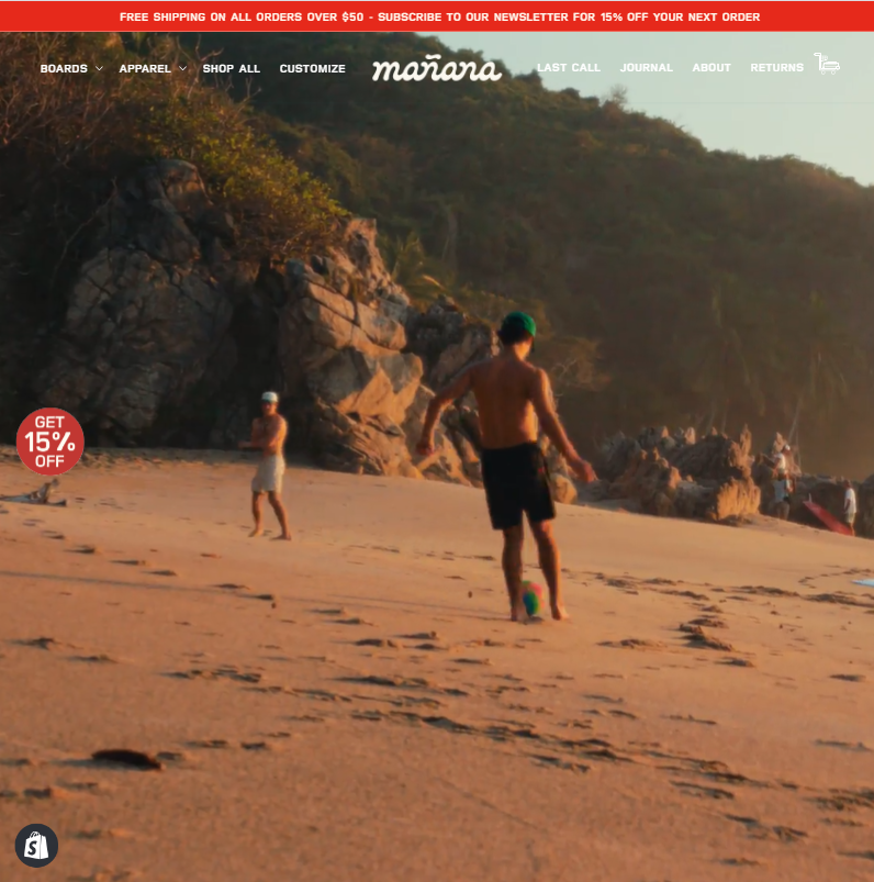 Manana website